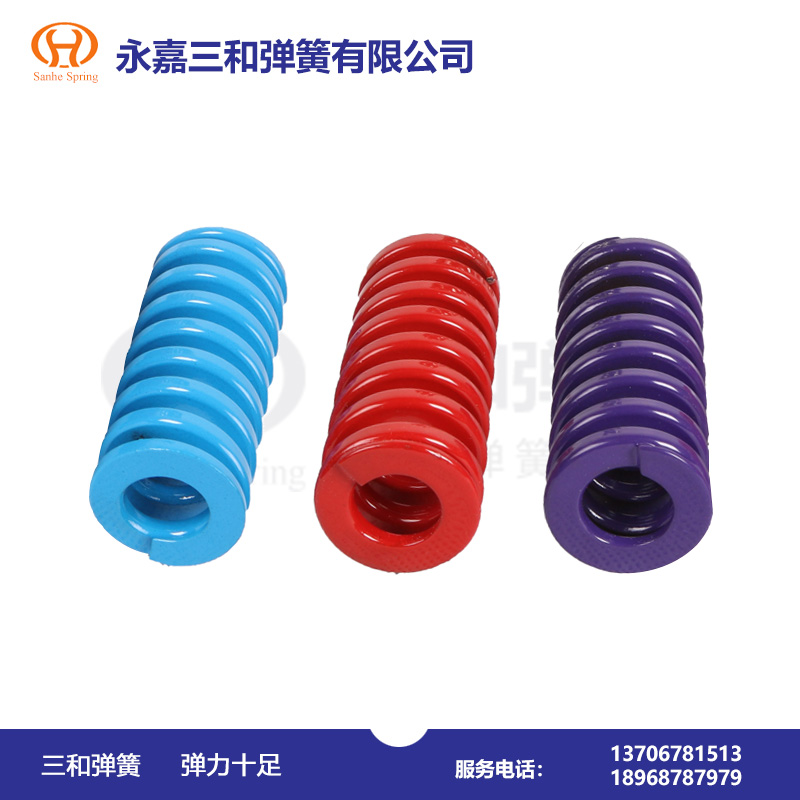圓截面材料圓柱螺旋[Xuán]壓縮彈簧--彈簧廠